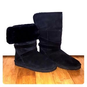 LAMO tall shearling boot